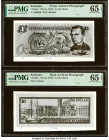 Barbados Central Bank 1 Dollar ND (ca. 1972) Pick Unlisted Front and Back Archival Photographs PMG Gem Uncirculated 65 EPQ (2). HID09801242017 © 2022 ...