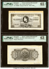 Bermuda Bermuda Government 5 Shillings 1937 Design of Pick 8a Front and Back Archival Photographs PMG Choice Uncirculated 63; Gem Uncirculated 65 EPQ....
