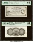 Bermuda Bermuda Government 1 Pound 1937 Design of Pick 11 Front and Back Archival Photographs PMG Choice Uncirculated 64. HID09801242017 © 2022 Herita...