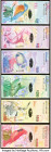 Bermuda Matching Serial Set of 6 Examples Crisp Uncirculated. HID09801242017 © 2022 Heritage Auctions | All Rights Reserved