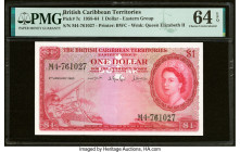 British Caribbean Territories Currency Board 1 Dollar 2.1.1963 Pick 7c PMG Choice Uncirculated 64 EPQ. HID09801242017 © 2022 Heritage Auctions | All R...