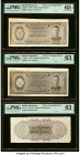 British Honduras Government of British Honduras 1 Dollar (1939-42) Design of Pick 20; 20-32; Unlisted Two Front and One back Archival Photo PMG Choice...