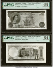 Trinidad & Tobago Central Bank of Trinidad and Tobago 10 Dollars 1964 ND (ca. 1963) Pick Unlisted Front and Back Archival Photographs PMG Choice Uncir...