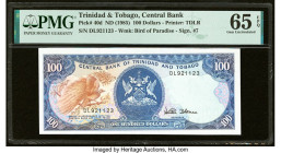 Trinidad & Tobago Central Bank of Trinidad and Tobago 100 Dollars ND (1985) Pick 40d PMG Gem Uncirculated 65 EPQ. HID09801242017 © 2022 Heritage Aucti...