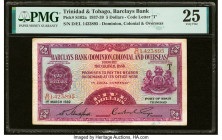 Trinidad & Tobago Barclays Bank Dominion, Colonial and Overseas 5 Dollars 1.3.1939 Pick S102a PMG Very Fine 25. HID09801242017 © 2022 Heritage Auction...