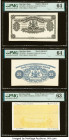 Barclays Bank Dominion, Colonial and Overseas 20 Dollars ND (ca. 1936) Pick Unlisted Front and Back Proofs; Three Front and Two Back Progressive Proof...