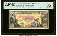 Canada Toronto, ON- Canadian Bank of Commerce $20 2.1.1935 Ch.# 75-18-10 PMG Choice Very Fine 35. HID09801242017 © 2022 Heritage Auctions | All Rights...