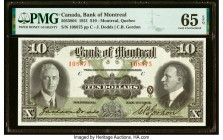 Canada Montreal, PQ- Bank of Montreal $10 2.1.1931 Ch.# 505-58-04 PMG Gem Uncirculated 65 EPQ. HID09801242017 © 2022 Heritage Auctions | All Rights Re...