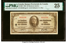 Canada Montreal, PQ- Banque Provinciale du Canada $5 2.1.1935 Ch.# 615-16-02 PMG Very Fine 25. HID09801242017 © 2022 Heritage Auctions | All Rights Re...