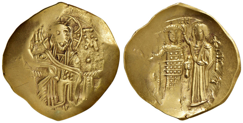 IMPERO DI NICEA Giovanni III (1222-1254) Iperpero (Magnesia) Cristo seduto di fr...