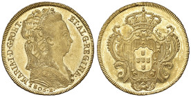 BRASILE Maria I (1786-1799) 6.400 Reis 1805 R - KM 226 AU (g 14,32) Minimo colpetto al bordo
FDC