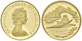 CANADA 100 Dollari 1980 Inuit - Fr. 11 AU (g 16,99)
FS
