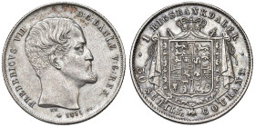 DANIMARCA Frederick VII (1848-1863) Rigsbankdaler 1851 VS - KM 743 AG (g 14,50) RR
SPL+