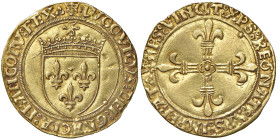 FRANCIA Luigi XII (1498-1515) Scudo d'oro - Fr. 323 AU (g 3,36)
SPL