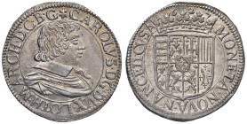 FRANCIA Carlo IV (1626-1634) Testone 1627 Nancy - Gad. 719 AG (g 8,82) Conservazione eccezionale
FDC