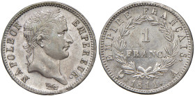 FRANCIA Napoleone (1804-1815) Franco 1811 A - KM 692; Gad. 447 AG (g 5,09)
qFDC/FDC