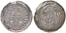 AQUILEIA Gregorio di Montelongo (1251-1269) Denaro - Biaggi 147 AG (g 1,01) R Piccola mancanza di metallo al bordo
BB/SPL