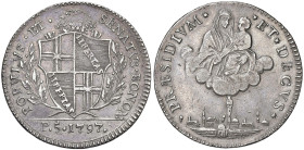 BOLOGNA Governo Popolare (1796-1797) Mezzo scudo da 5 Paoli 1797 - Gig. 10 AG (g 14,30)
BB+
