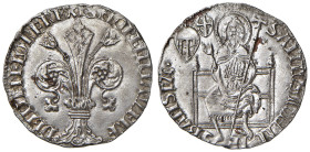 FIRENZE 5 Soldi e 6 denari stemma Bonciani, 1426, I semestre - Bernocchi 2446-2450 AG (g 2,56) Piccole macchie ma splendido esemplare
SPL+