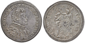 FIRENZE Ferdinando I (1587-1609) Piastra 1594 - MIR 224/7 AG (g 32,61)
SPL/SPL+