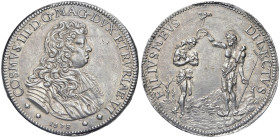 FIRENZE Cosimo III (1670-1723) Piastra 1678 - MIR 326/5 AG (g 31,27) Di insolita conservazione
SPL+