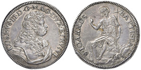FIRENZE Cosimo III (1670-1723) Testone 1676 - MIR 332/2 AG (g 8,91) R Bellissimo esemplare con delicata patina
SPL/SPL+