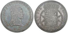 FIRENZE Ferdinando III (1790-1801) Francescone 1797 al D/ ETR - MIR 405/7 AG In slab PCGS XF 40 882193.40/42111065
XF 40