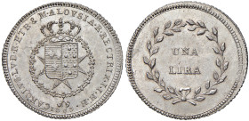 FIRENZE Carlo di Borbone e Maria Luigia (1803-1807) Lira 1803 - MIR 427 AG (g 3,93) R
FDC