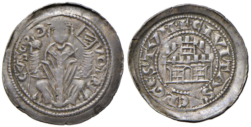 TRIESTE Volrico de Portis (1233-1254) Denaro - MIR 282 AG (g 1,19)
BB