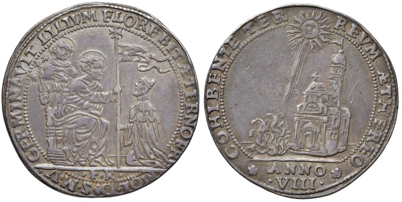 VENEZIA Francesco Molin (1646-1655) Osella A. VIII - Pa. 136 AG (g 9,72) RR Mini...