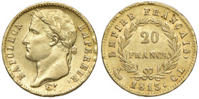 Napoleone (1804-1814) Genova - 20 Franchi 1813 - Gig. 19 (indicato R/2) AU (g 6,47) RR
SPL