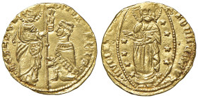 Senato romano (1350-1439) Ducato - MIR 178/2 AU 8g 3,49) Tondello irregolare ma bell'esemplare
SPL