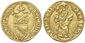 Eugenio IV (1431-1447) Ducato - Munt. 2 AU (g 3,47) Minimi graffietti e depositi ma bell'esemplare per la tipologia
SPL