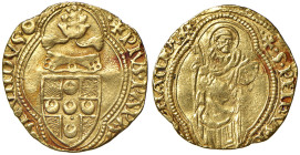 Pio II (1458-1464) Mantova - Ducato - Munt. 39; MIR 376/2 AU (g 3,08) RRRR Tosato. La leggenda del R/ DIETE MANTOVA non lascia dubbi sull'attribuzione...