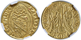 Paolo II (1464-1471) Ducato - Munt. 16 AU (g 3,47) R In slab NGC MS 61 5783283-021
MS 61