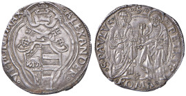 Alessandro VI (1492-1503) Grosso - Munt. 16 AG (g 3,31) Bell’esemplare per questo tipo di moneta
SPL/SPL+
