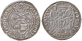Alessandro VI (1464-1471) Ancona - Grosso - Munt. 23 AG (g 3,15)
qSPL