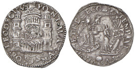 Leone X (1513-1521) Giulio - Munt. 26 AG (g 3,37) R Corrosioni
BB+