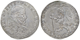Pio IV (1559-1565) Bologna - Bianco - Munt. 70 AG (g 4,66) R
BB+