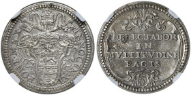 Innocenzo XI (1676-1689) Giulio - Munt. 151 AG (g 3,15) RR In slab CCG MS 62
MS 62