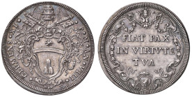 Clemente XI (1700-1721) Mezza piastra A. VIII - Munt. 54 AG (g 15,97)
SPL+
