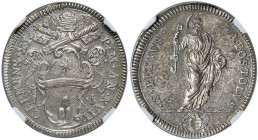 Clemente XI (1700-1721) Giulio A. XVII - Munt. 114 AG (g 3,04) R In slab CCG MS 66 fondi lucenti
MS 66