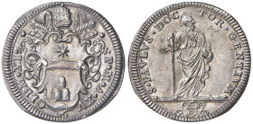 Clemente XI (1700-1721) Giulio - Munt. 113 AG (g 3,02) R Ex Bertolami 41, lotto 289, realizzo 420 euro + diritti
qFDC