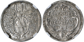 Clemente XII (1730-1740) Giulio A. IV - Munt. 102 AG (g 2,79) R In slab CCG MS 65 fondi lucenti
MS 65