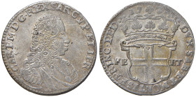 Carlo Emanuele III (1730-1773) 5 Soldi 1737 - Nomisma 34 MI (g 4,63) Tipologia di apparizione molto rara in qualità elevata come questo esemplare, imp...