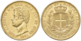 Carlo Alberto (1831-1849) 20 Lire 1841 G - Nomisma 654 AU
SPL