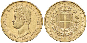 Carlo Alberto (1831-1849) 20 Lire 1842 T - Nomisma 656 AU R
SPL