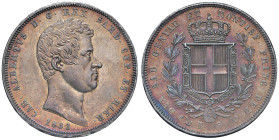 Carlo Alberto (1831-1849) 5 Lire 1833 G - Nomisma 679 AG
qFDC/FDC