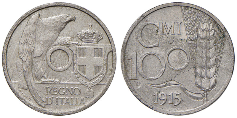 Vittorio Emanuele III (1900-1946) 10 Centesimi 1915 Progetto - Luppino PP256 ma ...