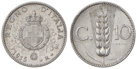 Vittorio Emanuele III (1900-1946) 10 Centesimi 1915 Prova - Luppino PP261 NI (g 2,97) RRRR Ossidazioni
qFDC